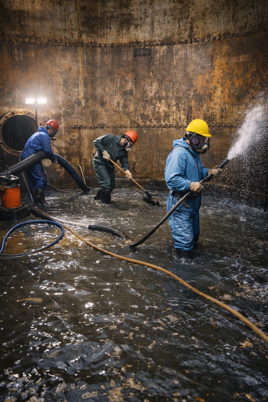 Industrial Tank Cleaning
